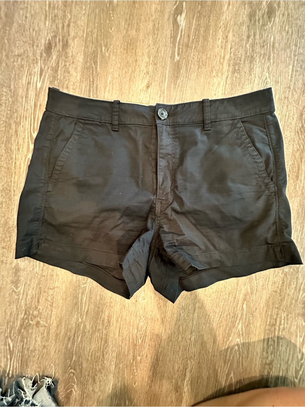 American Eagle Outfitters Black Hi-Rise Shortie Shorts Size 12